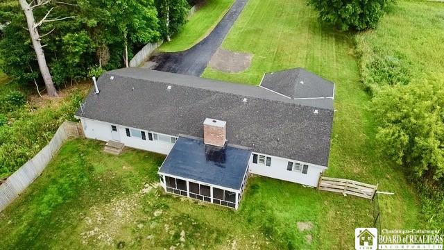 3420 Riverside Dr, Scio, NY 14895 - aerial view of property and surrounding area