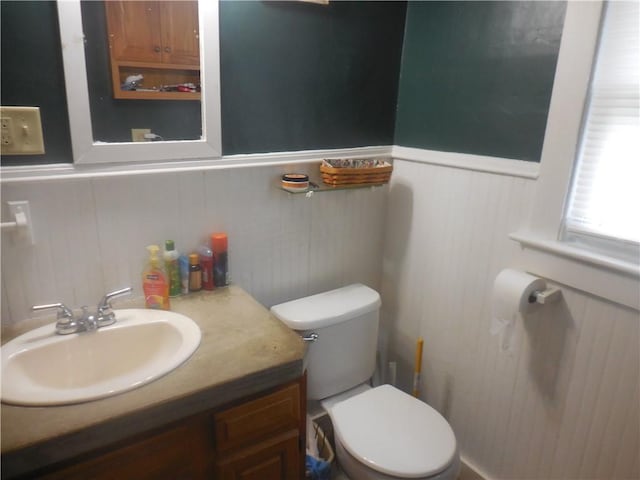 45 Olin Ave, Perry, NY 14530 - half bath featuring wainscoting and vanity