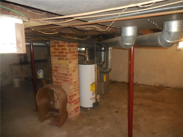 45 Olin Ave, Perry, NY 14530 - basement featuring gas water heater