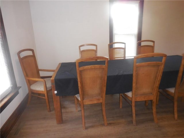 45 Olin Ave, Perry, NY 14530 - dining space with wood finished floors and plenty of natural light