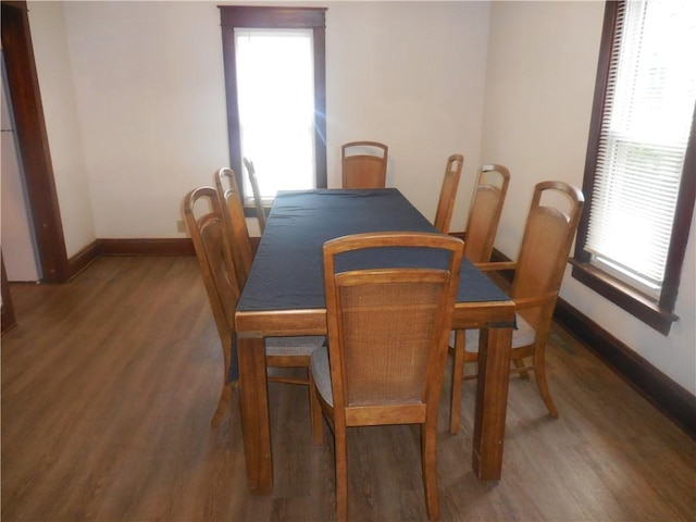45 Olin Ave, Perry, NY 14530 - dining area with wood finished floors
