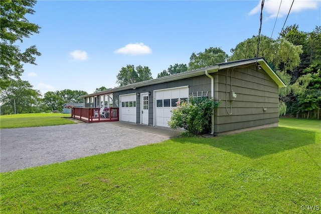 8500 Pools Brook Rd, Manlius, NY 13082 - view of garage