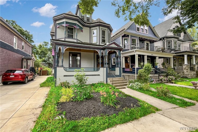 499 Breckenridge St, Buffalo, NY 14213 - victorian house with a porch