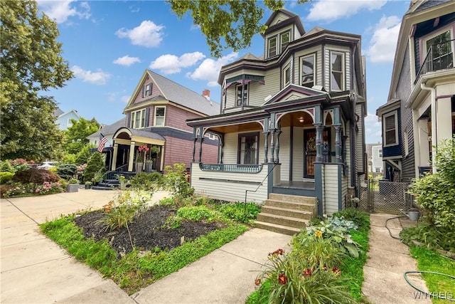499 Breckenridge St, Buffalo, NY 14213 - victorian home with covered porch