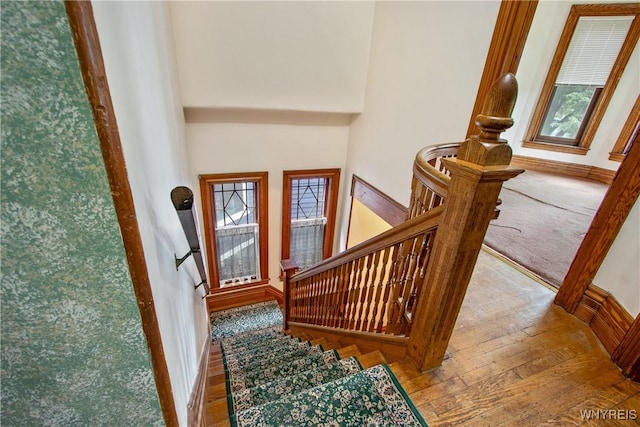 499 Breckenridge St, Buffalo, NY 14213 - entrance foyer featuring hardwood / wood-style floors and a towering ceiling