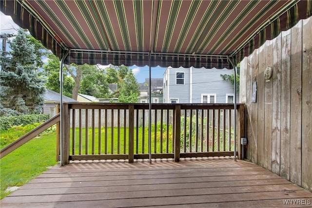 499 Breckenridge St, Buffalo, NY 14213 - wooden deck featuring a yard