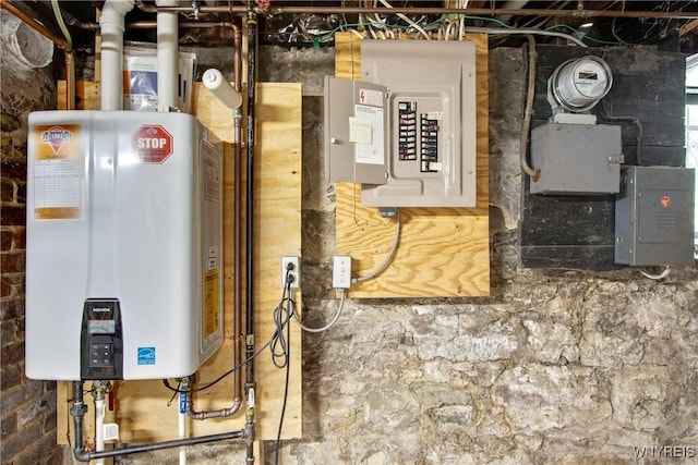 499 Breckenridge St, Buffalo, NY 14213 - utilities with tankless water heater and electric panel