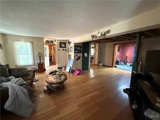 352 S Real St, Cape Vincent, NY 13618 - living room with hardwood / wood-style flooring