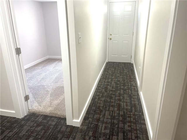 232 Almay Rd, Greece, NY 14616 - hallway with dark colored carpet and baseboards