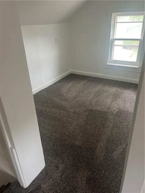 232 Almay Rd, Greece, NY 14616 - bonus room with dark colored carpet and lofted ceiling