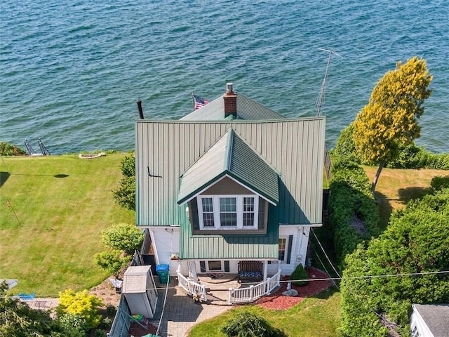 5631 W Blf, Newfane, NY 14126 - aerial view of property and surrounding area with a nearby body of water
