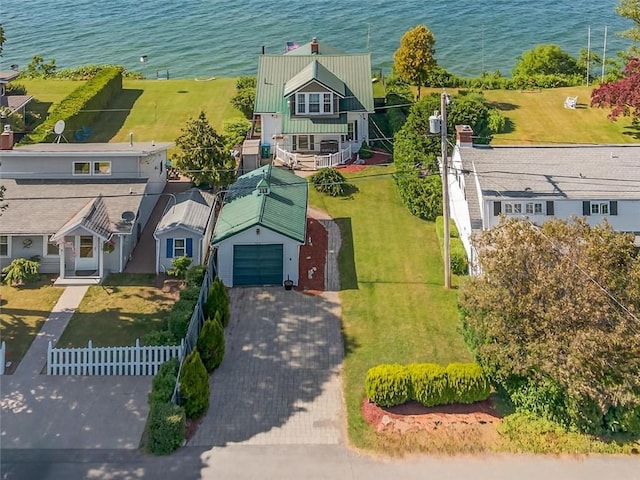 5631 W Blf, Newfane, NY 14126 - aerial view of property and surrounding area featuring a nearby body of water
