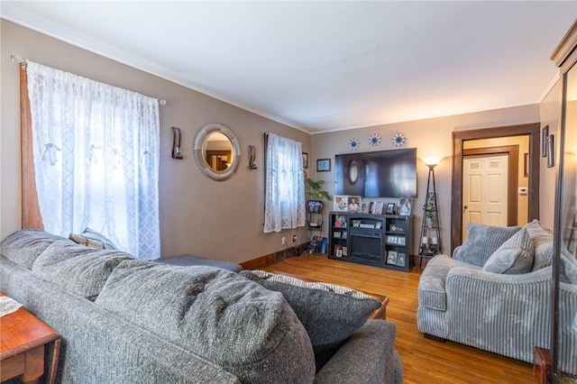 82 Barnard St, Greece, NY 14616 - living room with wood finished floors and plenty of natural light