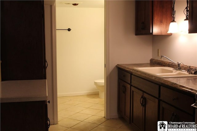 410 Chestnut St, Pomfret, NY 14063 - bathroom featuring vanity and tile patterned floors