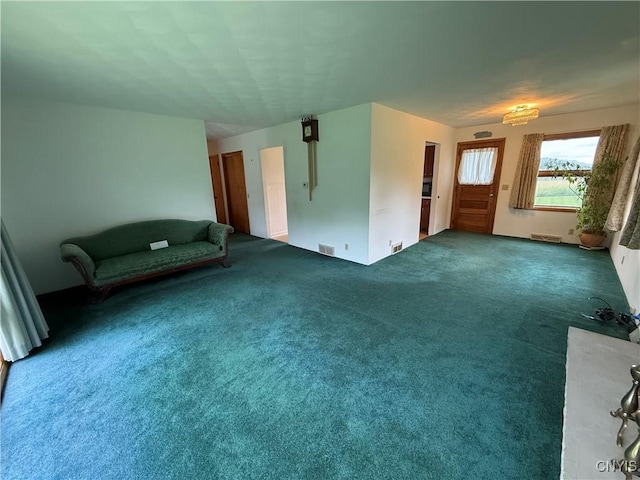 2359 Sands Rd, Camillus, NY 13031 - unfurnished living room featuring carpet floors
