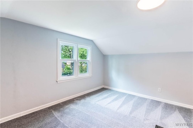 539 Windermere Blvd, Amherst, NY 14226 - additional living space featuring vaulted ceiling and carpet