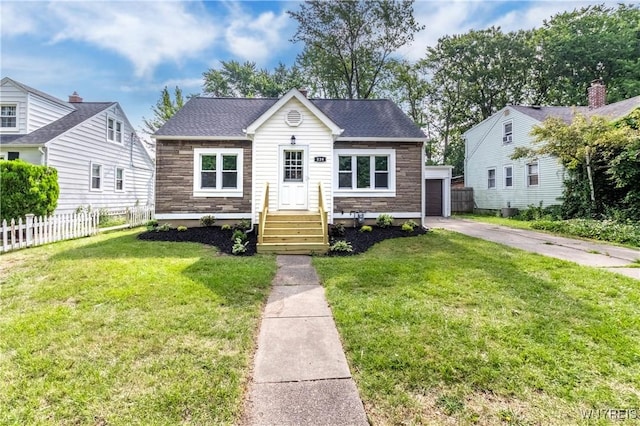 539 Windermere Blvd, Amherst, NY 14226 - view of front of home featuring stone siding and a shingled roof