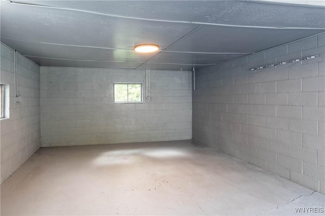 539 Windermere Blvd, Amherst, NY 14226 - below grade area with concrete block wall