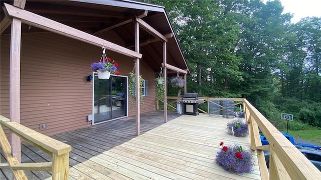 1221 Garden Ln, Middlesex, NY 14507 - view of deck