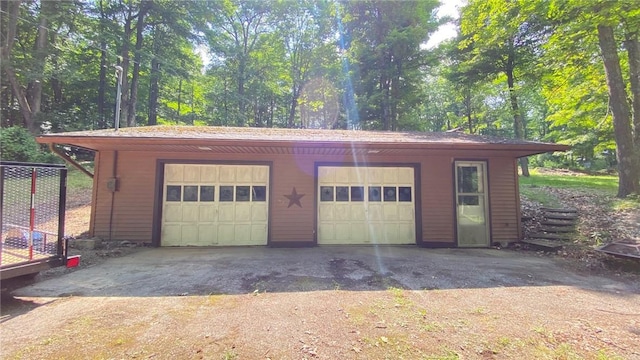 1221 Garden Ln, Middlesex, NY 14507 - view of detached garage