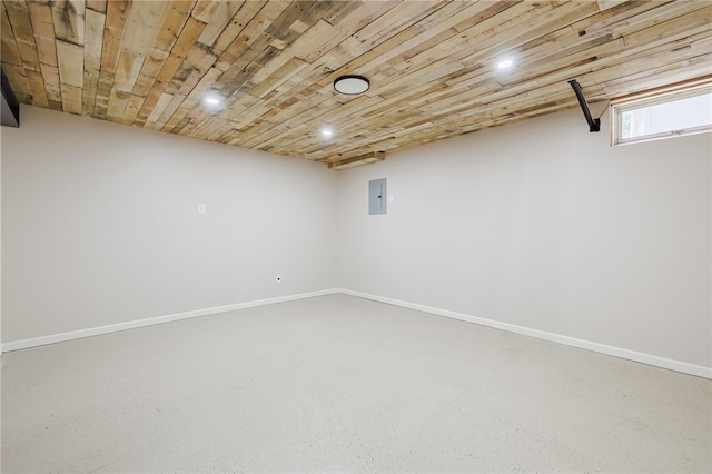134 Jordache Ln, Ogden, NY 14559 - basement featuring electric panel and recessed lighting