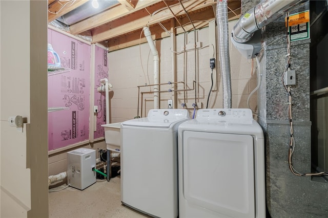 134 Jordache Ln, Ogden, NY 14559 - laundry area featuring washer and clothes dryer