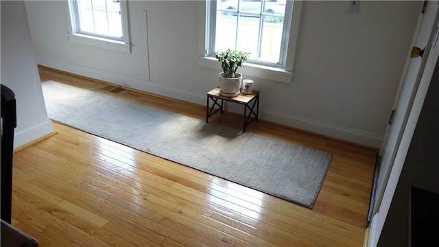 164 S Fitzhugh St, Rochester, NY 14608 - foyer featuring light wood-style floors
