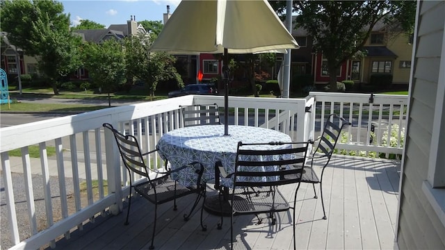 164 S Fitzhugh St, Rochester, NY 14608 - view of wooden deck