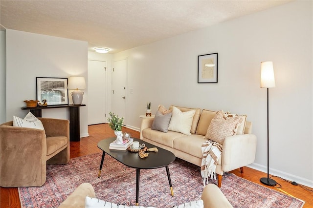 45 Hazel Bark, Gates, NY 14606 - living room with wood finished floors and baseboards