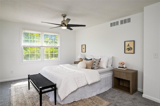 45 Hazel Bark, Gates, NY 14606 - bedroom featuring carpet flooring and a ceiling fan