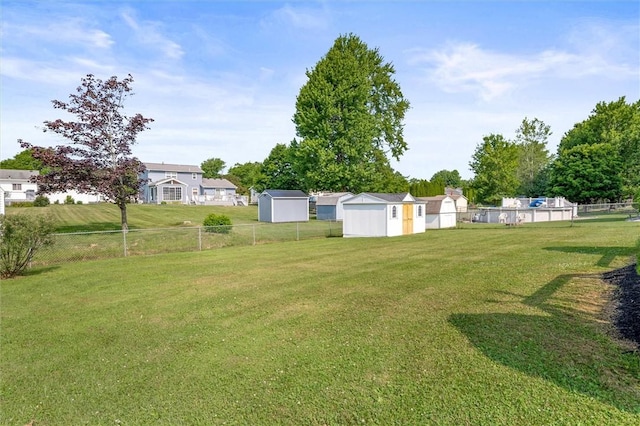 45 Hazel Bark, Gates, NY 14606 - fenced backyard featuring a storage shed