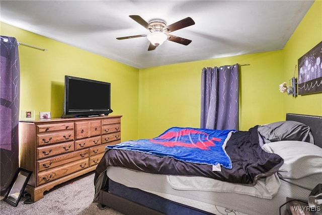 4034 Burke Pkwy, Hamburg, NY 14219 - carpeted bedroom with ceiling fan