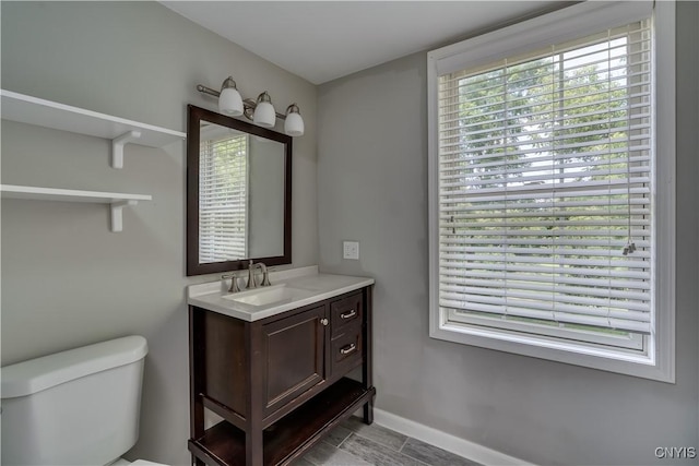 15243 Factory St, Clayton, NY 13632 - bathroom with toilet and vanity
