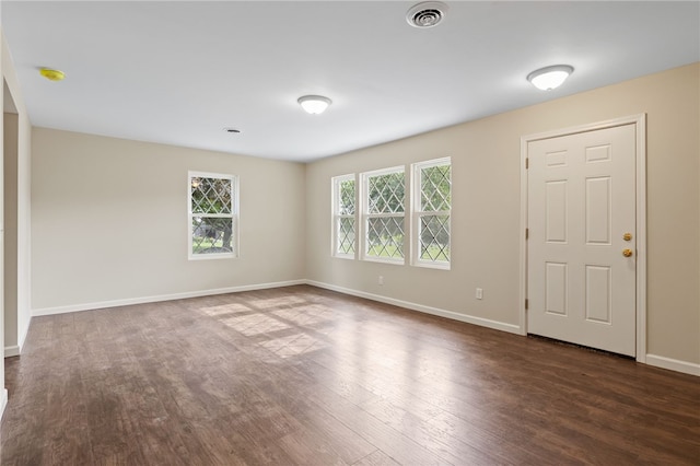 1728 Dalton Rd, Lima, NY 14485 - unfurnished room with dark wood-style flooring and baseboards