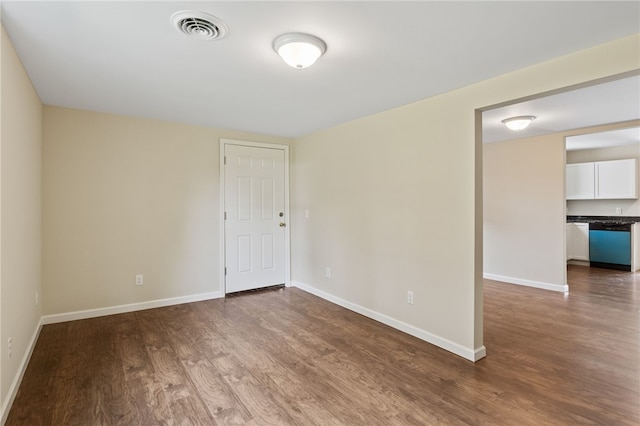 1728 Dalton Rd, Lima, NY 14485 - unfurnished room featuring dark wood-type flooring and baseboards
