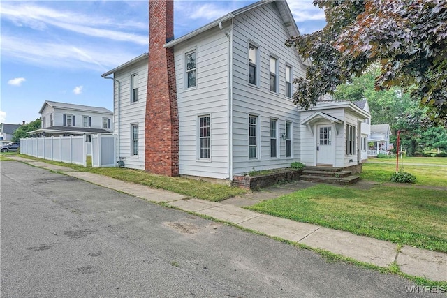 10470 Main St, North Collins, NY 14111 - view of front of property with a chimney