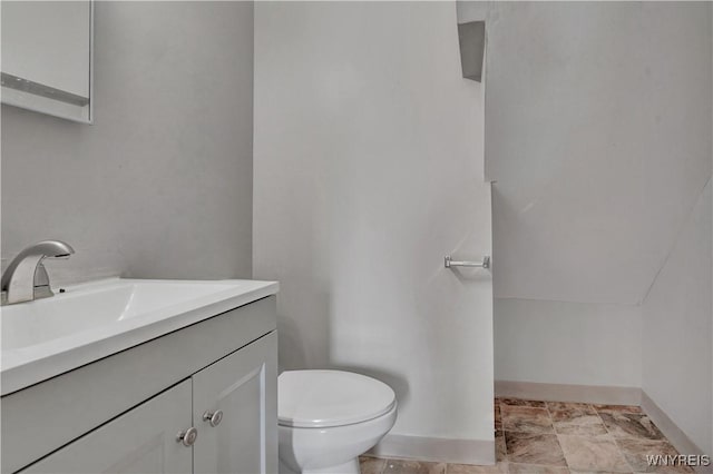 10470 Main St, North Collins, NY 14111 - bathroom featuring vanity and baseboards