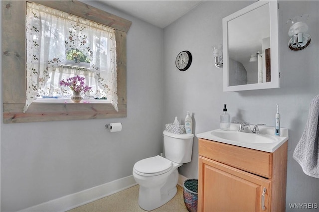 10470 Main St, North Collins, NY 14111 - bathroom featuring vanity and toilet