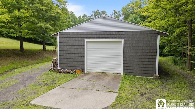 2777 S Roberts Rd, Sheridan, NY 14063 - view of detached garage