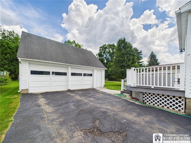 118 N 3rd St, Allegany, NY 14706 - view of detached garage