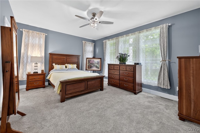 8873 Salvatore Ave, Lysander, NY 13027 - bedroom with carpet flooring and ceiling fan