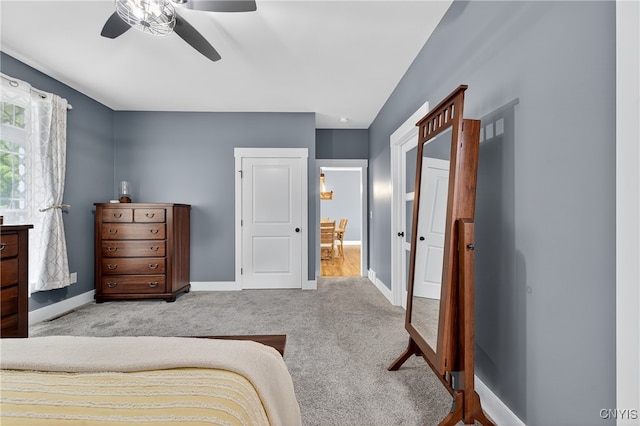 8873 Salvatore Ave, Lysander, NY 13027 - carpeted bedroom featuring ensuite bath and ceiling fan