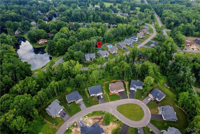 8873 Salvatore Ave, Lysander, NY 13027 - aerial view of property and surrounding area featuring a large body of water and nearby suburban area