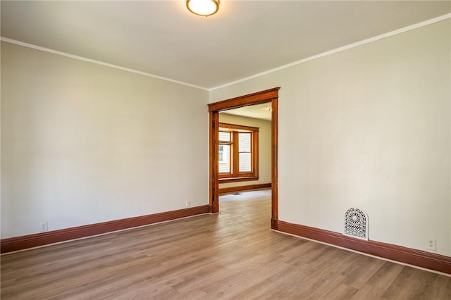 9 Englert St, Rochester, NY 14605 - empty room featuring light wood-type flooring and ornamental molding
