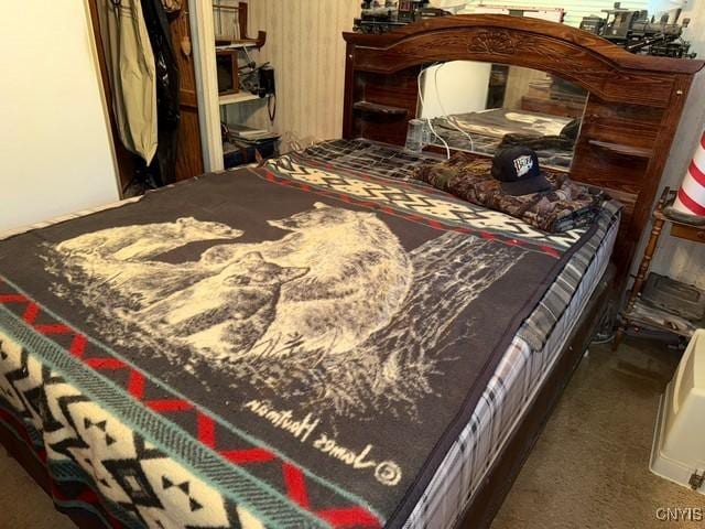 6792 Creek Rd, Lincoln, NY 13421 - view of carpeted bedroom