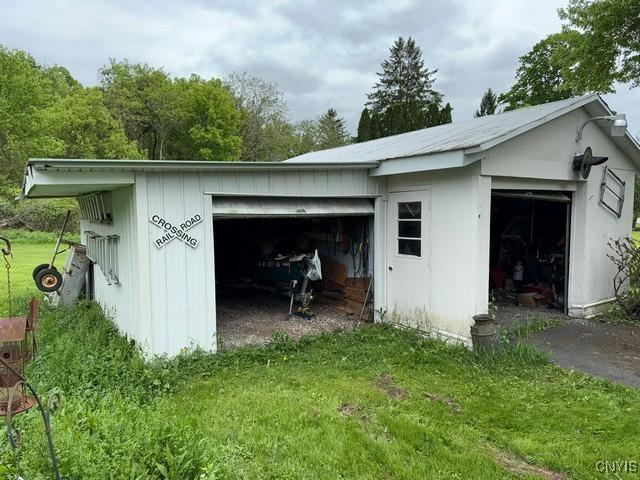 6792 Creek Rd, Lincoln, NY 13421 - view of detached garage