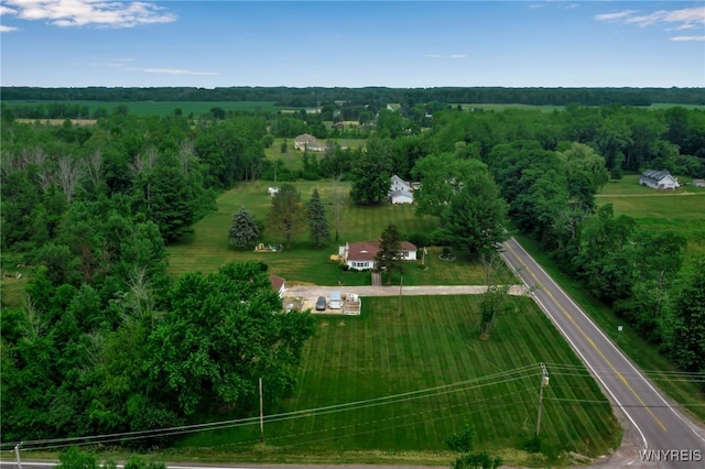 2610 Coomer Rd, Newfane, NY 14028 - aerial overview of property's location featuring rural landscape