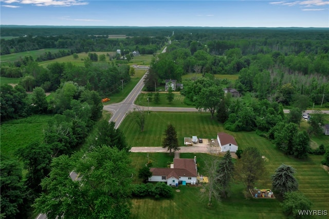 2610 Coomer Rd, Newfane, NY 14028 - aerial view of property's location featuring rural landscape and a forest