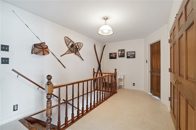 5041 Mapes Mathews Rd, Hector, NY 14818 - foyer entrance with light carpet and baseboards