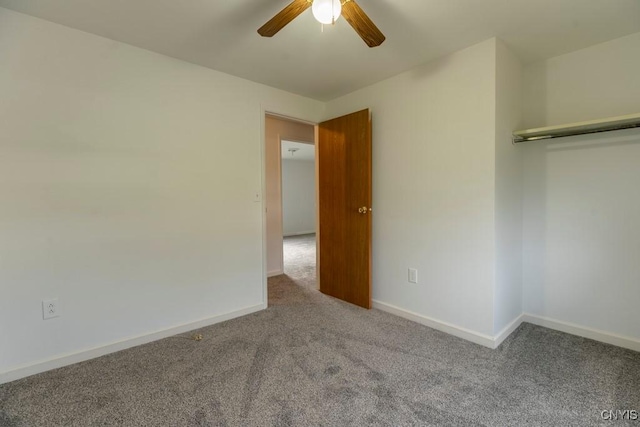 8405 Winterberry Way, Clay, NY 13090 - unfurnished bedroom featuring carpet and a ceiling fan